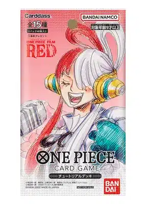 映画「ONEPIECE FILM RED」第2弾入場特典のチュートリアルデッキの表面